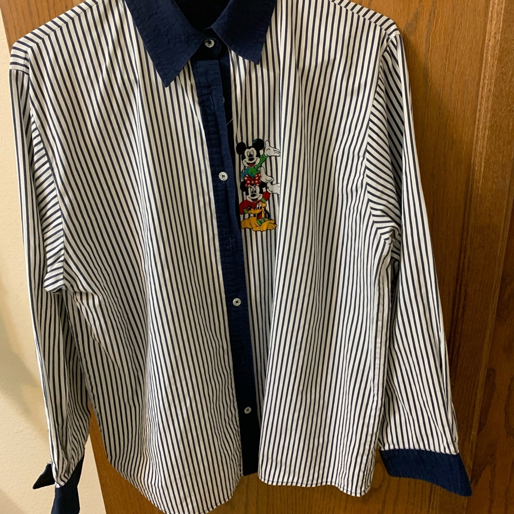 Mikey Mouse Button Shirt